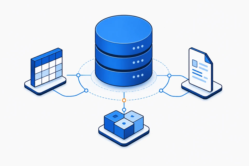 Multiple database engines and data models